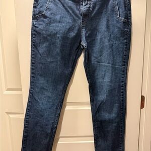 Old Navy Women's Skinny Jeans - Dark Blue